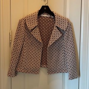 Dana Bachman cropped swing jacket
